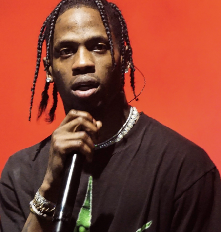 Travis Scott, founder of the Cactus Jack record label, performs in 2017.