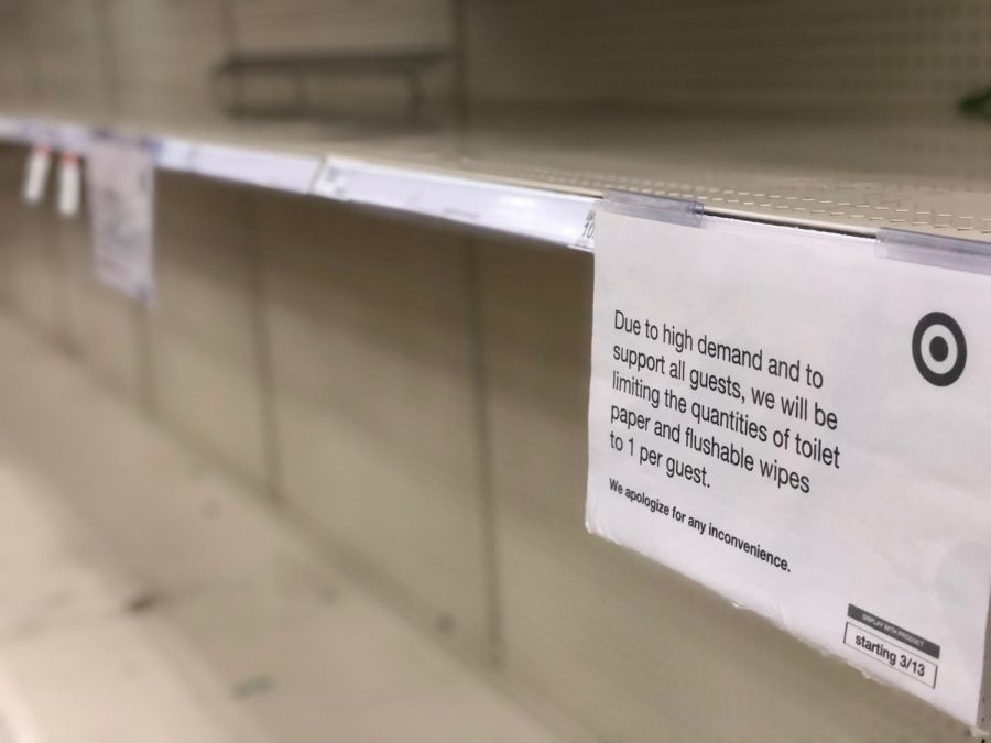 Toilet paper has become one of the most sought after items in light of many worrying about isolation due to COVID-19. Target, like many other grocery stores, has resorted to limiting how much can be purchased by guests to prevent further shortage. 