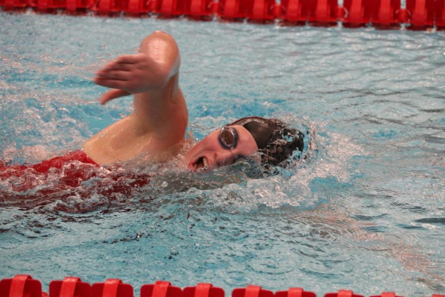 Girls swimming and diving begins postseason with goal of winning sectional title