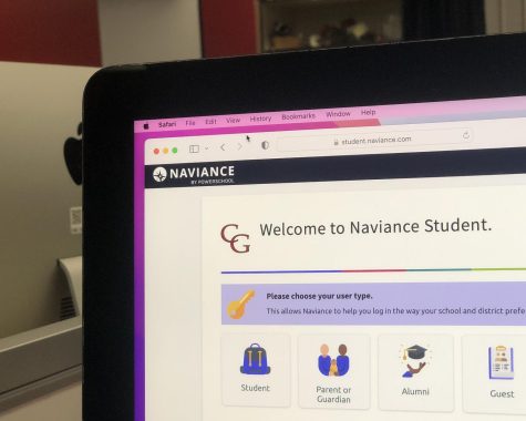 Students can access the Naviance website through the high school Guidance Department page. 