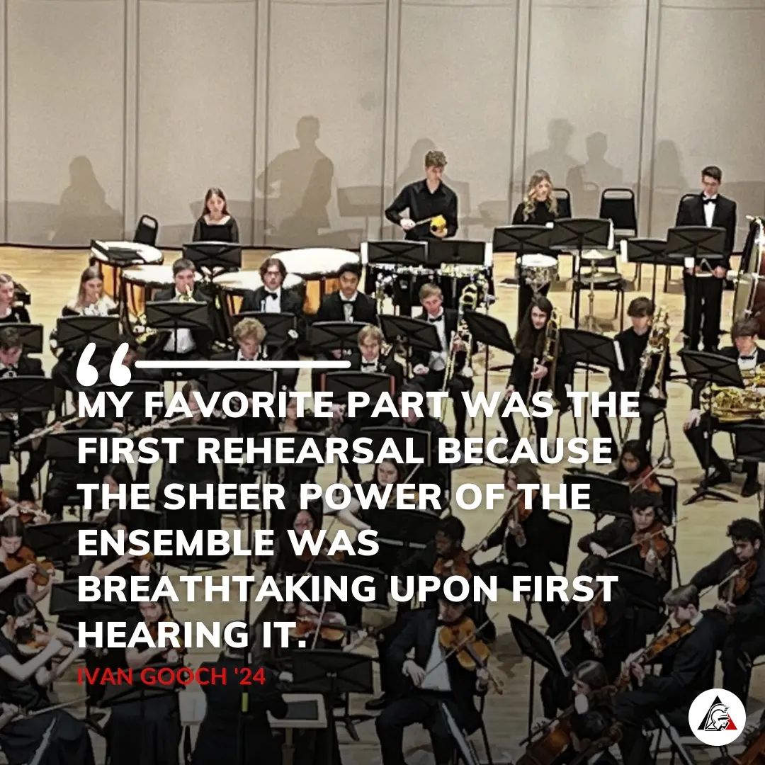 On Saturday, January 14, Juniors Molly Kidd and Ivan Gooch played in Indiana's All-State Orchestra in Fort Wayne, Indiana.
The students traveled to learn and play music they had received while separate from the rest of the of the orchestra. They said they enjoyed the experience of learning the music independently before they put it all together with many other musicians from all over the state.
"My favorite part was the first rehearsal because the sheer power of the ensemble was breathtaking upon first hearing it," Gooch said.
Being with other schools' students also allowed Kidd and Gooch to form new bonds with other musicians.
"My favorite part was definitely meeting new people and getting really close with my roommates even if we only were together for a few days," Kidd said.
The orchestra serves not only as a place for students to showcase their skills outside of school, but also as a learning experience for everyone involved.
"I learned much more about how to adjust to different styles of conducting," Gooch said. "I also learned a lot about how to adjust to the sound of an orchestra, in contrast to the sound of a band."
The orchestra played five pieces, each requiring different skills to learn and play.
"We played five pieces: 'Ode to Joy,' 'Overture for Candide,' 'Ballade,' 'Danzón No. 2,' and Dvorák 'Symphony No. 8 Final Movement.' These pieces are a good mix between fast paced and slower movements," Gooch said.
"My favorites were the Danzón and the Ballade," Kidd said.
"All of them were very powerful and there were a great many beautiful ballad moments, but there were also lots of tempo pushes and accelerandos that kept making things feel fresh and new," Gooch said.
🖋️: Kate Strunk