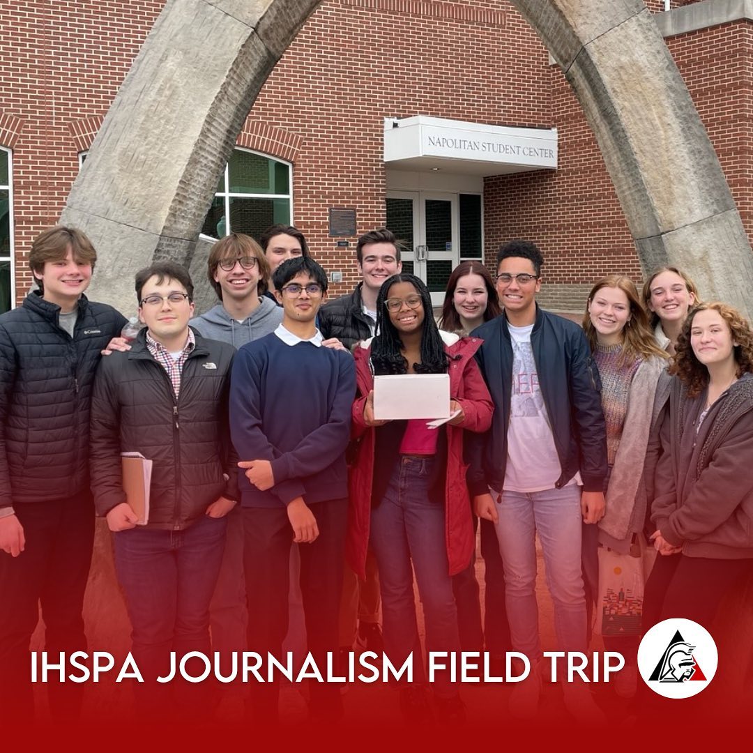 During the school day on Friday, students in Publications went on a field trip to Franklin College for the annual Indiana High School Journalism Convention.
“The field trip was very socially interactive,” junior Javon Bundy said. “I learned about all of the different aspects that go into Journalism such as PR (Public Relations).”
Publications advisers Melissa Warner and Casey Tedrow submitted some students’ work to a competition called the Harvey Awards.
“In the spring, we asked students if they had anything they wanted to submit,” Tedrow said. “We were very excited with the success we had. There are a lot of great high school journalists in our state, so we were very proud to have some Trojans among those names up there.”
Among the students who submitted work, several received an award. Gourav Pany and Sam Findley won writing awards for their writing portfolios, Findley won another award for an opinion column and Laney Brooks won an award for her sports photography.
“I was not on the field trip, so I actually found out during my aerospace class,” Brooks said. “I received multiple texts and DMs from my peers congratulating me on my award, which I then shared with my friends in the class. I felt extremely overjoyed, and it was all I talked about the rest of the day.”
In addition to the individual awards, both the trojaneer.com website and the Trojan yearbook won Hoosier Star awards.
🖊️B. Bradley
