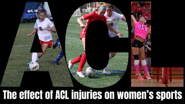 Seniors Ava Mardis and Madi Kramer and sophomore Jessi Jasek have all had to experience and recover from ACL injuries throughout their high school sports careers.