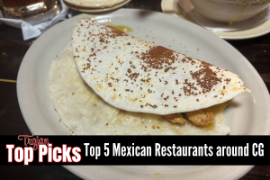 The top 5 local Mexican restaurants