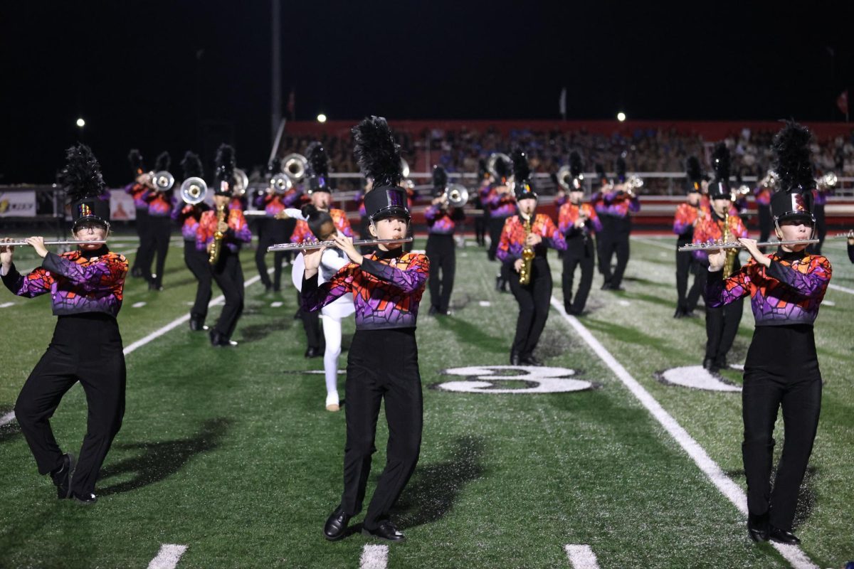 Marching band competes in Indy Super Regional