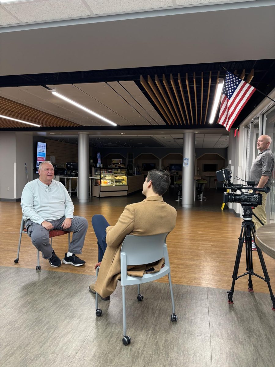 In STaR on February 6, a reporter from Channel 6 interviews coach Eric Moore. Since his former athlete, Carson Steele, is playing in the Super Bowl this weekend with the Chiefs, they wanted to learn more about Steele’s high school story. “I enjoy sharing more about Carson as a person because most people only see the football side of him and not him as a person. He is dedicated to our Center Grove football community and inspires younger players," Moore said.