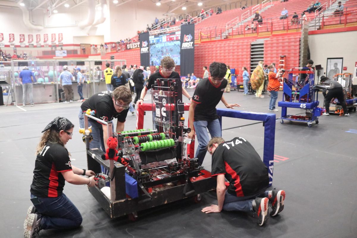 The team will use their 2025 robot from the spring, Monarch, to compete in the invitational.
